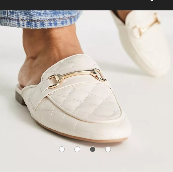 RAID Dency backless loafer / Mule in cream Size 38 - Picture 3 of 9